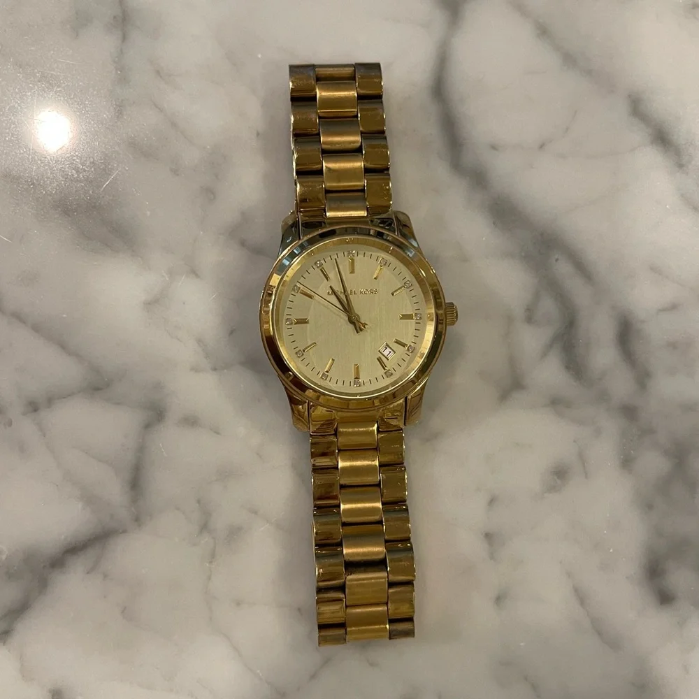 Michael Kors Gold Tone Stainless Steel Women's Watch
